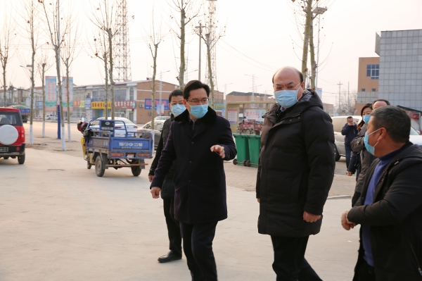 东营市委常委副市长王晓军到利津县调研