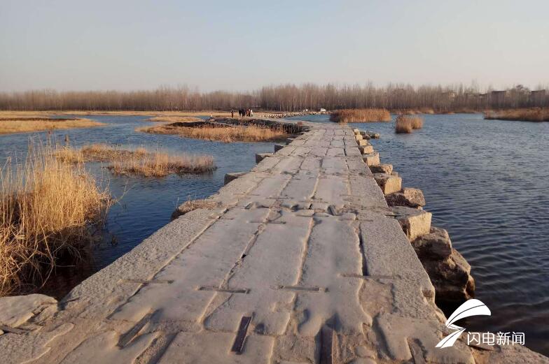 泰安市宁阳县明石桥汶河两岸古驿道的活化石