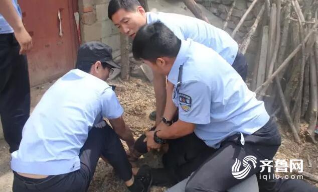 大白天持刀抢劫并猥亵独行女 蒙阴警方半小时速破案