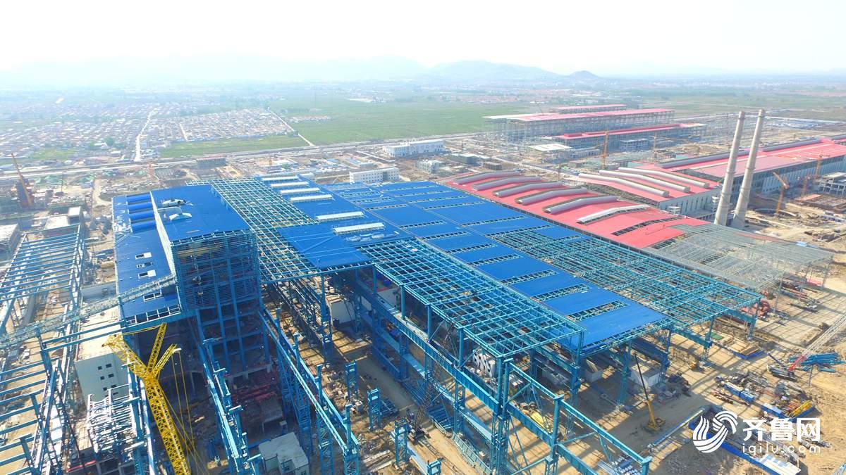 走进山钢日照钢铁精品基地:钢筋丛林里的青山