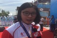 全运会女子马拉松游泳比赛 山东选手辛鑫成功卫冕