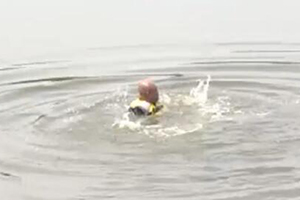 55秒丨滨州开展溺水实景演习