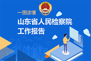 山东省人民检察院二维码作品丨一图看懂省人民检察院工作报告