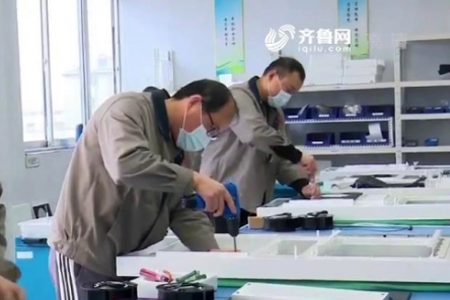 泰安：企业全力开工 加紧赶制消毒机送往武汉前线医院