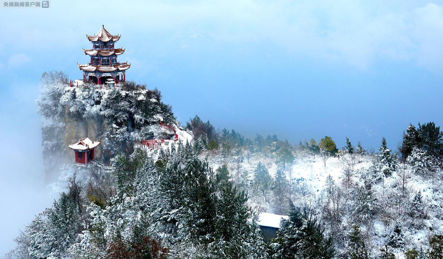 雪后的重庆巫溪是极美的!