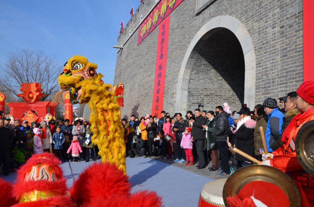 青州古城过大年活动拉开帷幕 四十项文化活动闹新春