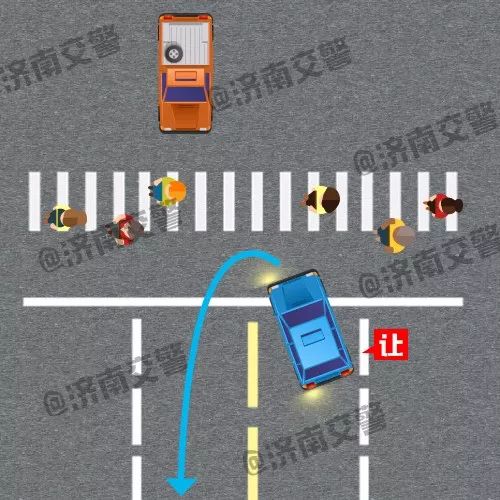 右转礼让对向左转 处罚:相对方向行驶的右转弯机动车不让左转弯