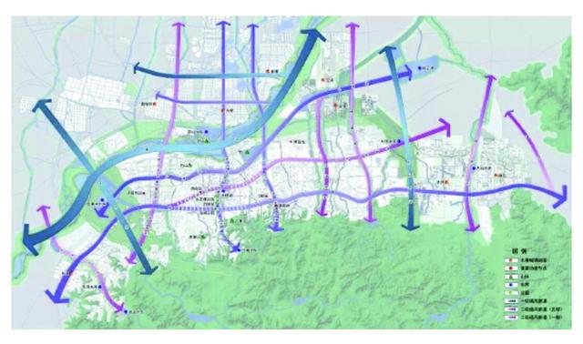 研究分别从廊道和城市层面提出管控措施.