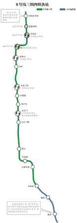 北京新开通6号线西延等三段地铁线
