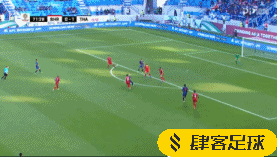 全场战罢,差那迪破门,阿迪沙中柱,巴林0-1不敌泰国.