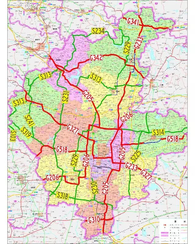 省道路网命名编号调整期间以及调整结束后大家出行记得留意线路名称的