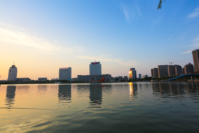 5月30日,航拍德州新湖风景区.5月30日,航拍德州新湖风景区.