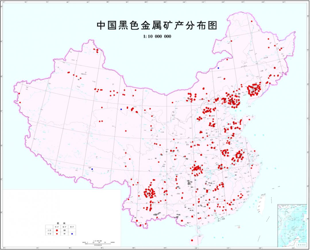 中国黑色金属矿产分布图中国贵金属矿产分布图点击阅读全文下载