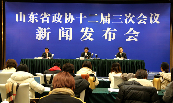 直播:山东省政协十二届三次会议新闻发布会