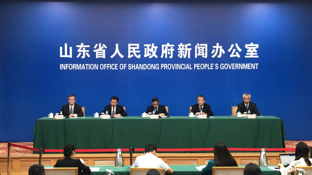 “补齐工程短板 完善防洪体系”山东省重点水利工程建设情况发布会