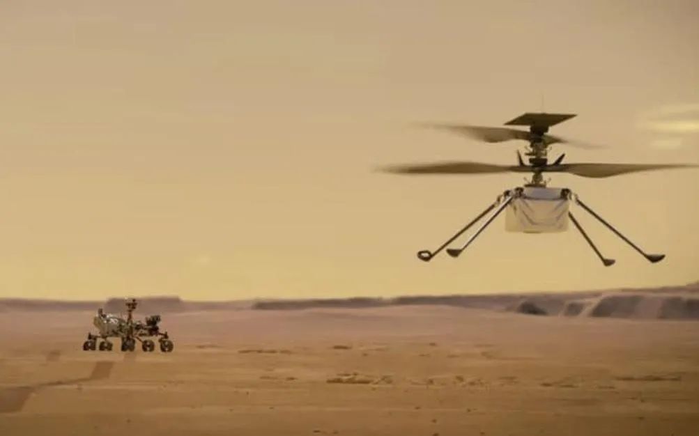 美国毅力号携带直升机着陆火星它要入陨石坑干这些事儿