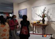 《醉美四月天——中式传统插花艺术展》在中国运河文化博物馆举办