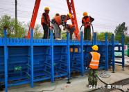 潍坊宝通街快速路新进展，涉铁路段预制梁场正式投入生产