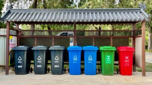 垃圾分类助推泰山景区增颜值提气质