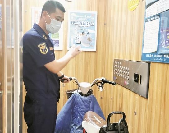 济宁市全面推广应用电动车禁入电梯系统