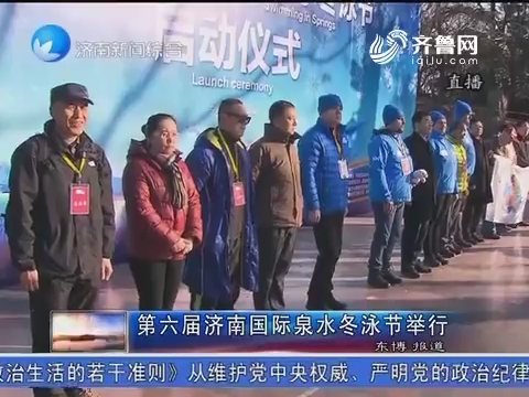 第六届济南国际泉水冬泳节举行
