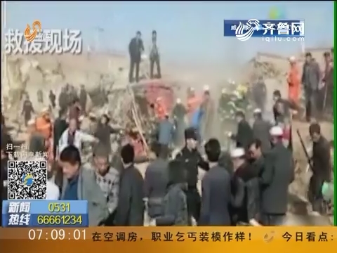 宁夏海原县：大货车撞塌民宅 已造成5人死亡