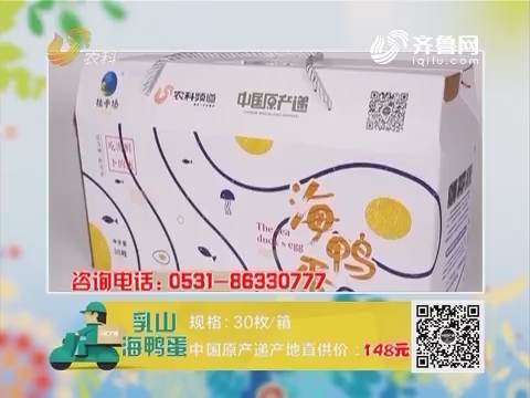 20170523《中国原产递》：乳山海鸭蛋