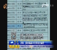 济南：低价贩卖20万条业主信息