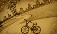惊艳！唯美沙画记录摩拜单车在泉城的100天