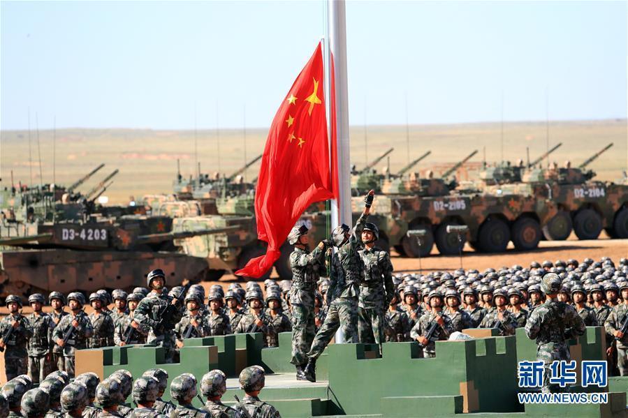 纪念中国人民解放军建军90周年阅兵式