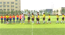 首届“临港杯”全国青少年足球邀请赛威海开赛