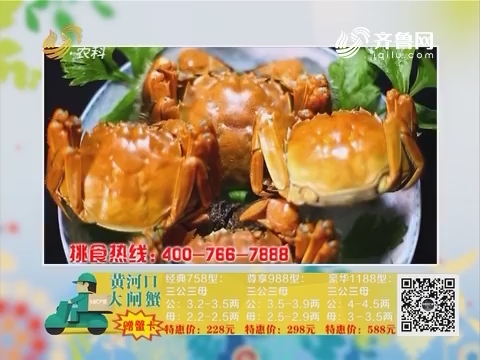20170908《中国原产递》：黄河口大闸蟹