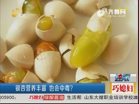 济南：银杏营养丰富 也会中毒？