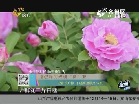 【走进新时代 畅想新生活】潘敬峰的玫瑰“食”业