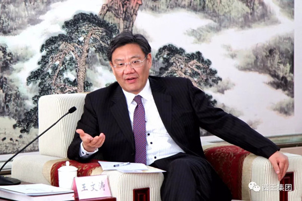 山东省委副书记、济南市委书记王文涛会见西王