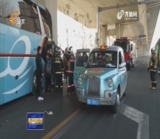 【凡人善举】济南：返乡包车遇险 出租车变“救护车”