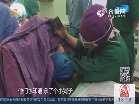 济南：儿外科手术室里的气球