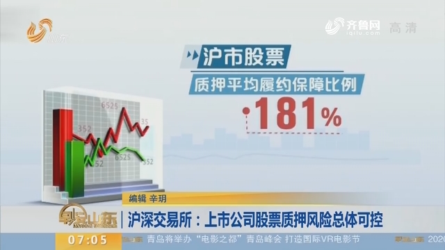 沪深交易所：上市公司股票质押风险总体可控