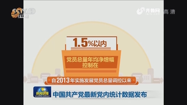 中国共产党最新党内统计数据发布