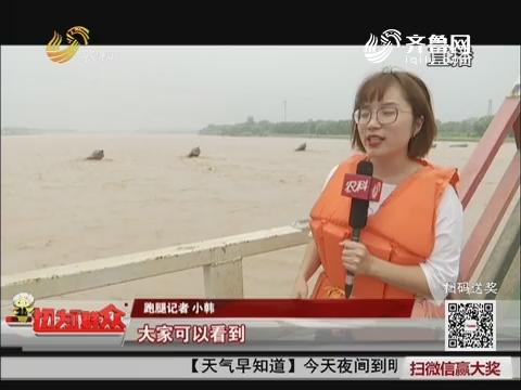 【民生热点】黄河一号洪水到来 55座浮桥拆除防汛