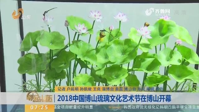 2018中国博山琉璃文化艺术节在博山开幕
