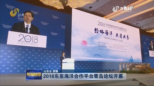 2018东亚海洋合作平台青岛论坛开幕