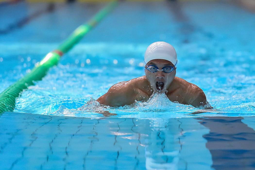 莱州：九运会游泳比赛成功举办
