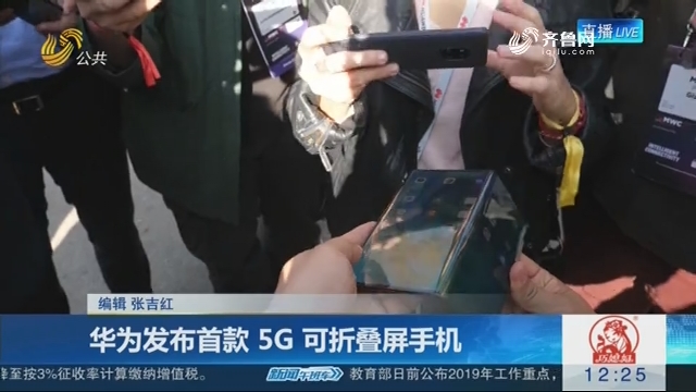 华为发布首款 5G 可折叠屏手机