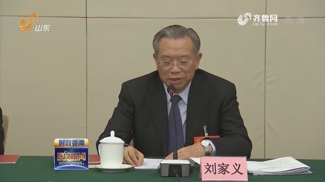 刘家义在山东代表团审议政府工作报告