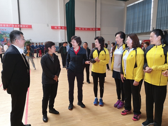 山东省妇女气排球推广活动圆满举行