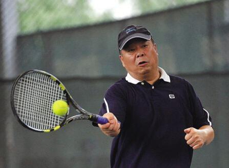 山东省中老年人网球比赛日照举行
