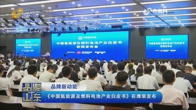 【品牌新动能】《中国氢能源及燃料电池产业白皮书》在潍柴发布