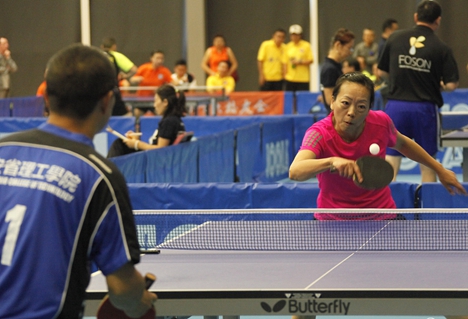 东营市第11届运动会乒乓球比赛利津县举行