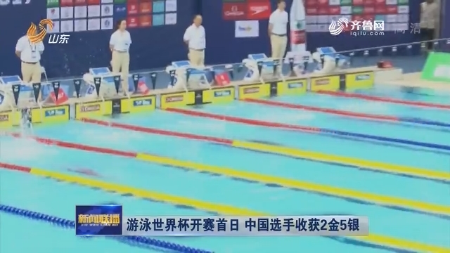 游泳世界杯开赛首日 中国选手收获2金5银